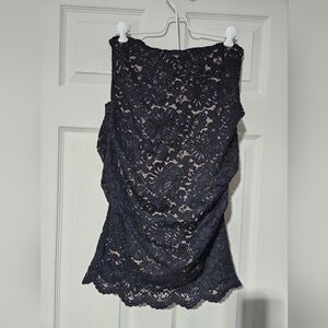 Artlier by Nicole Miller Black Lace Mini Dress